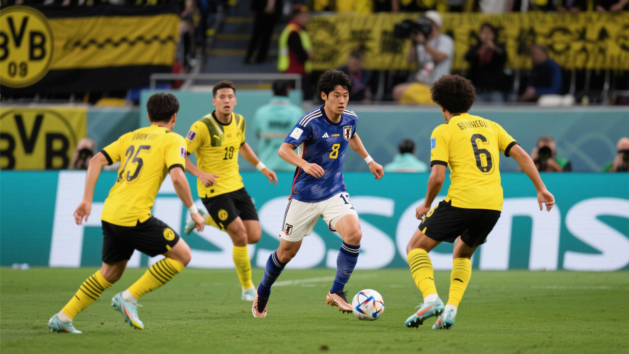 前田大然:反抢本能化作肌肉记忆;惨遭多特碾压 案例回顾值得借鉴,该比赛开局阶段,日本采用细腻短传